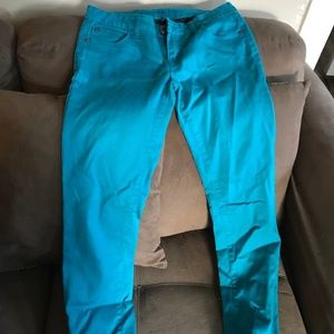 Teal pants